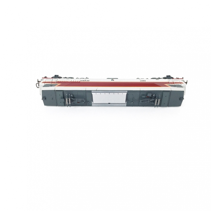 Locomotive CC 6517 livrée béton/rouge SNCF Ep IV-HO 1/87-JOUEF HJ2372
