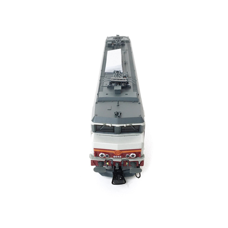 Locomotive CC 6543 livrée béton/rouge SNCF Ep V-HO 1/87-JOUEF HJ2370