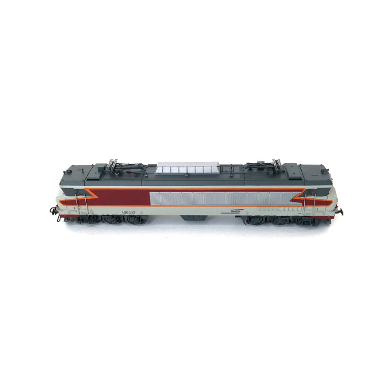 Locomotive CC 6543 livrée béton/rouge SNCF Ep V-HO 1/87-JOUEF HJ2370