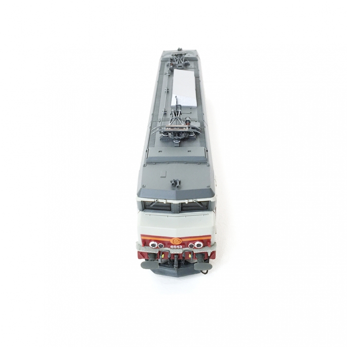 Locomotive CC 6543 livrée béton/rouge SNCF Ep V-HO 1/87-JOUEF HJ2370
