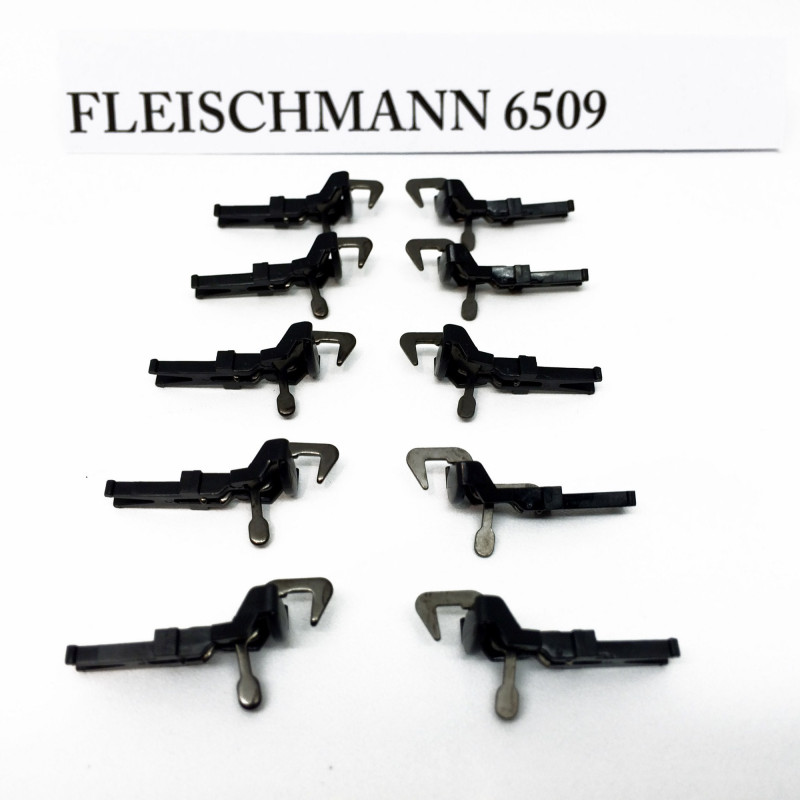 10 attelages crochet NEM-HO-1/87-FLEISCHMANN 6509