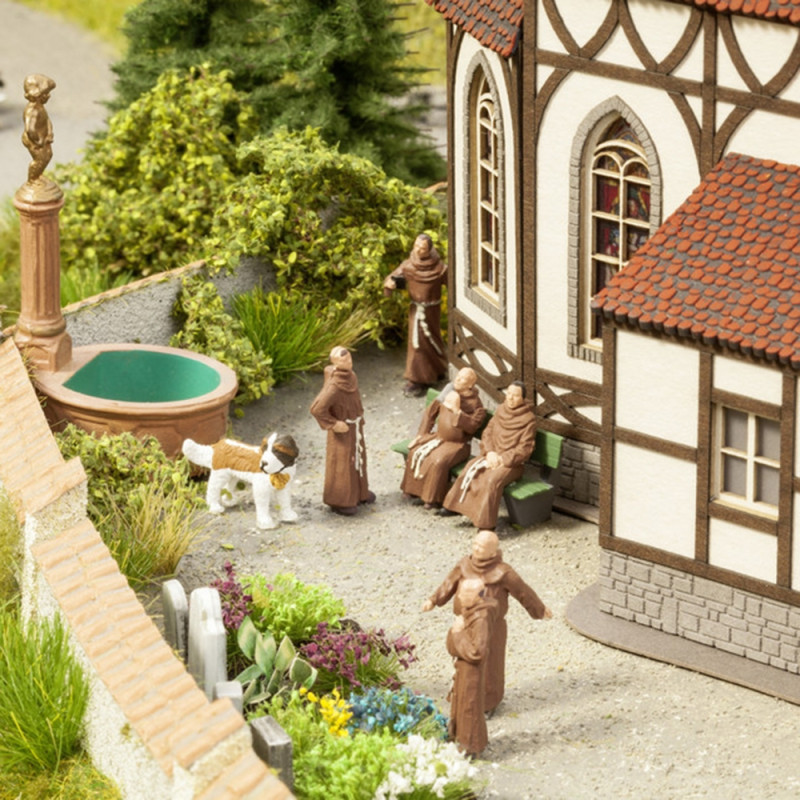 Église "St. Georges" avec des cloches sonores -HO 1/87-NOCH 66906