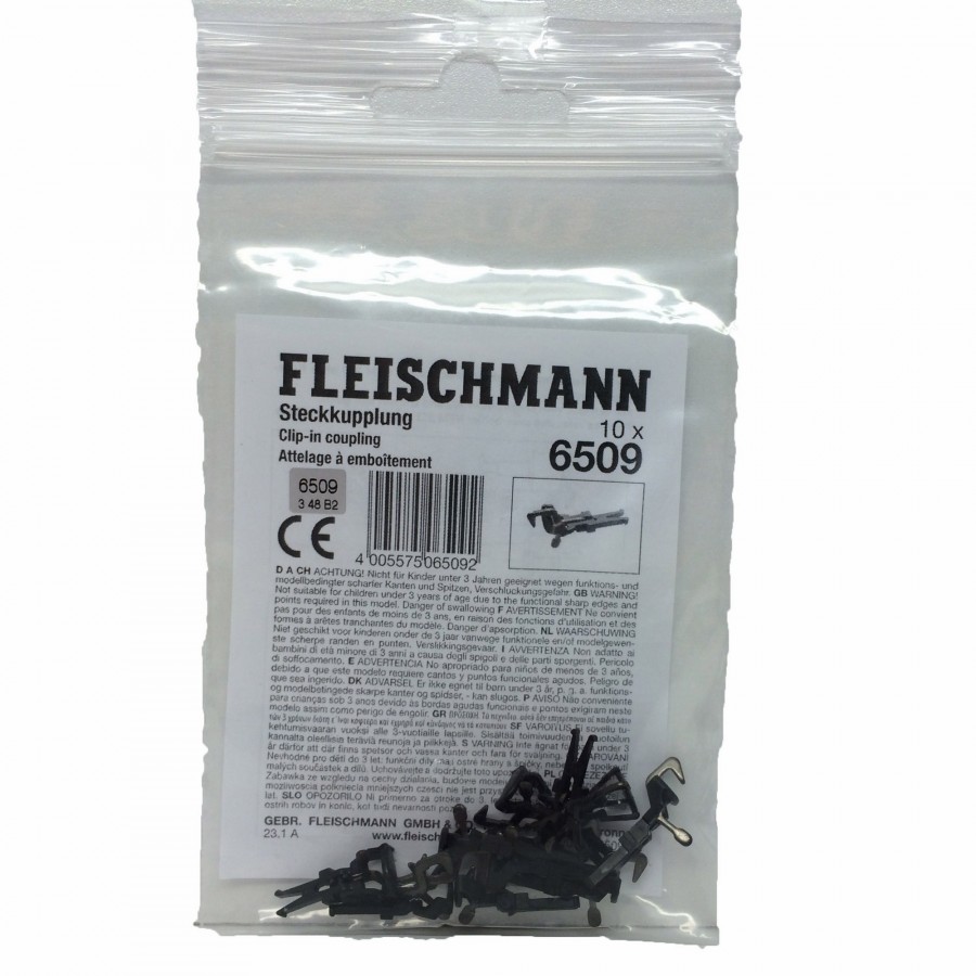 Attelage crochet HO FLEISCHMANN 6509 modelisme ferroviaire  neuf