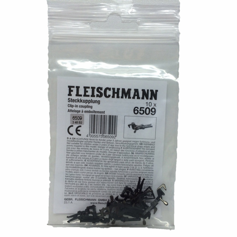 Attelage crochet HO FLEISCHMANN 6509 modelisme ferroviaire  neuf
