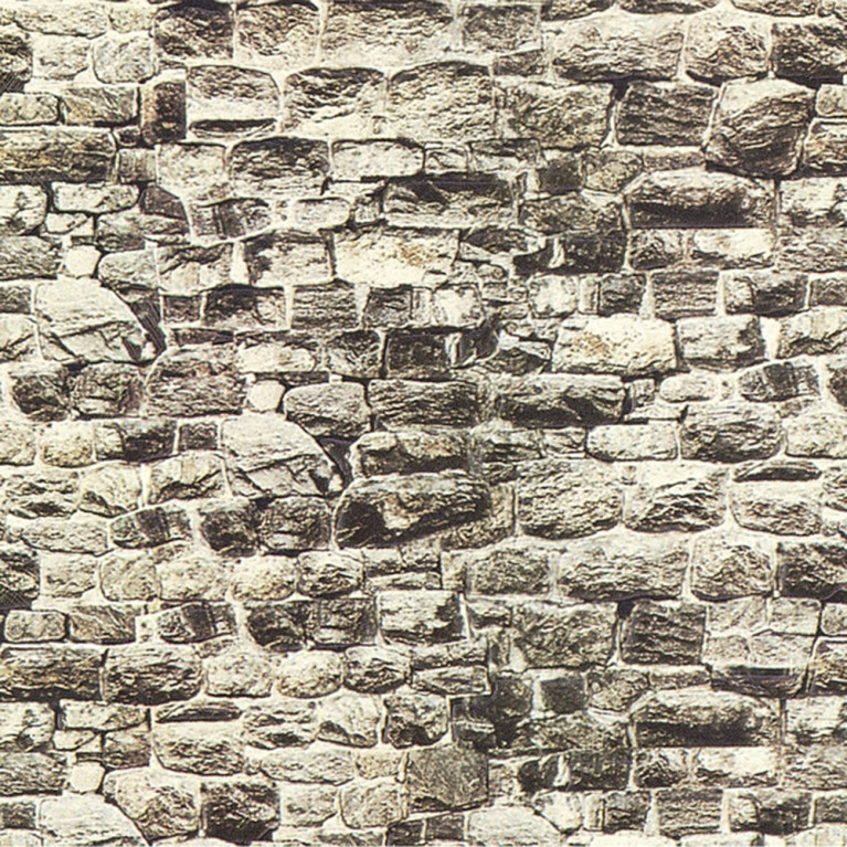 Longue plaque "Mur de granit" Souple-HO 1/87-NOCH 57700