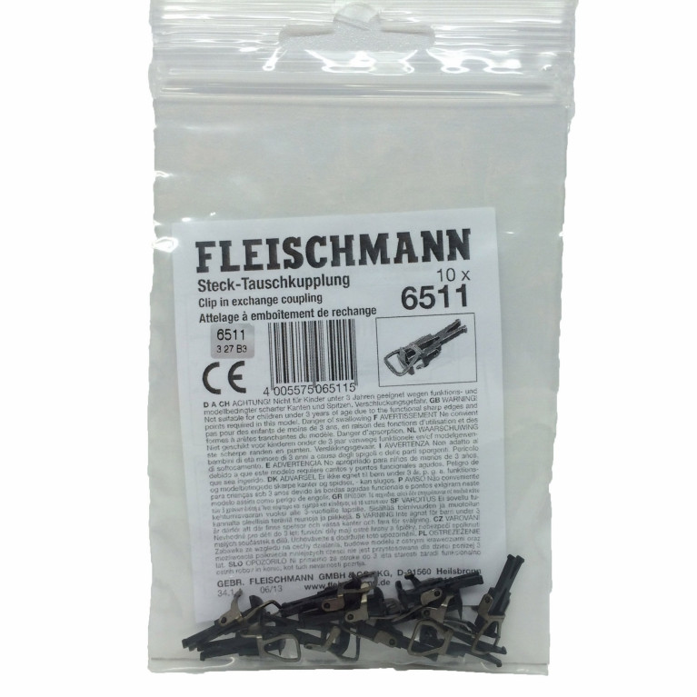 Attelage boucle HO FLEISCHMANN 6511 modelisme ferroviaire  neuf