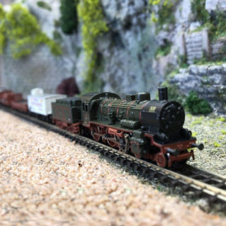 Train de marchandises K.P.E.V. Ep I - Z 1/220 - MARKLIN 81302