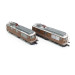 2 Locomotives Re 4/4 BLS/SEZ Ep IV digital son 3R-HO 1/87-RIVAROSSI HR2813ACS