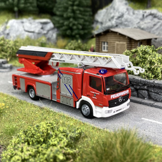 Magirus DLK 32 Pompiers "Ergolding"-HO 1/87-RIETZE 71635