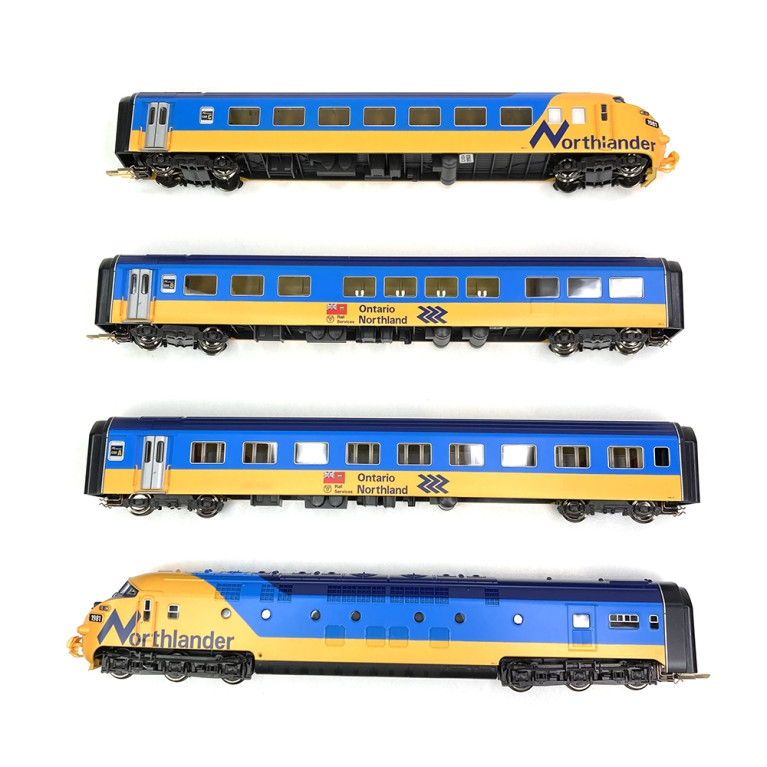 Rame 4 éléments "Northlander", ONTC, Ep IV-V -H0 1/87- ROCO 72066