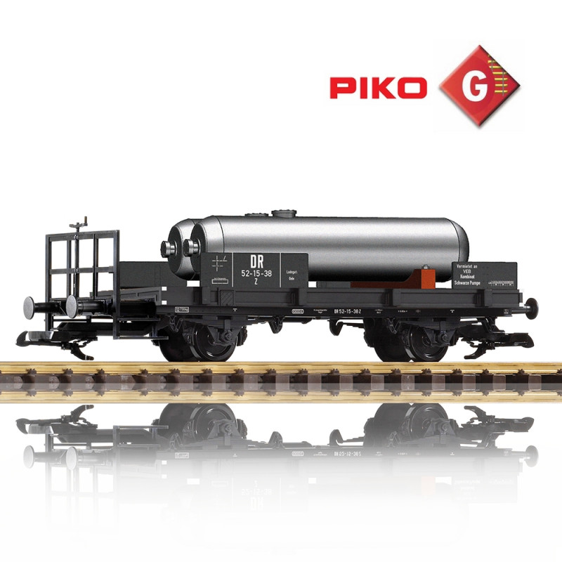 Wagon Nettoyeur ép V DB PIKO 37720 – Train De Jardin échelle G-1/22.5