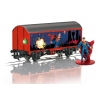 Wagon couvert Superman + figurine -HO 1/87- MARKLIN 44825