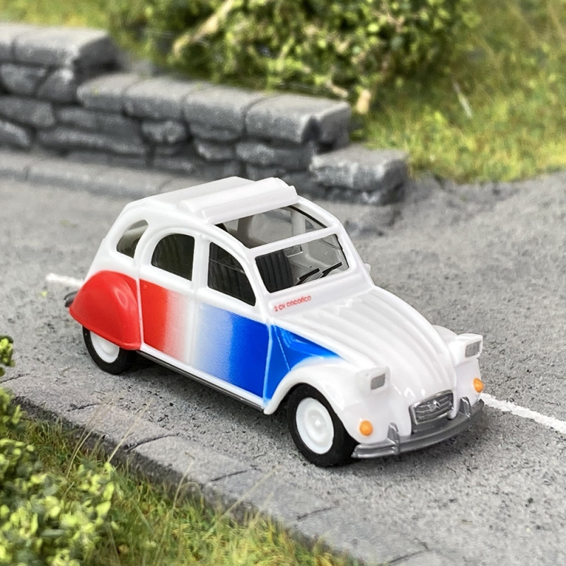 Citroën 2 CV "Cocorico" - HO 1/87 - HERPA 28783