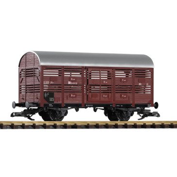 Wagon transport de bestiaux à 2 essieux DR Ep III - G 1/22.5 - PIKO 37955