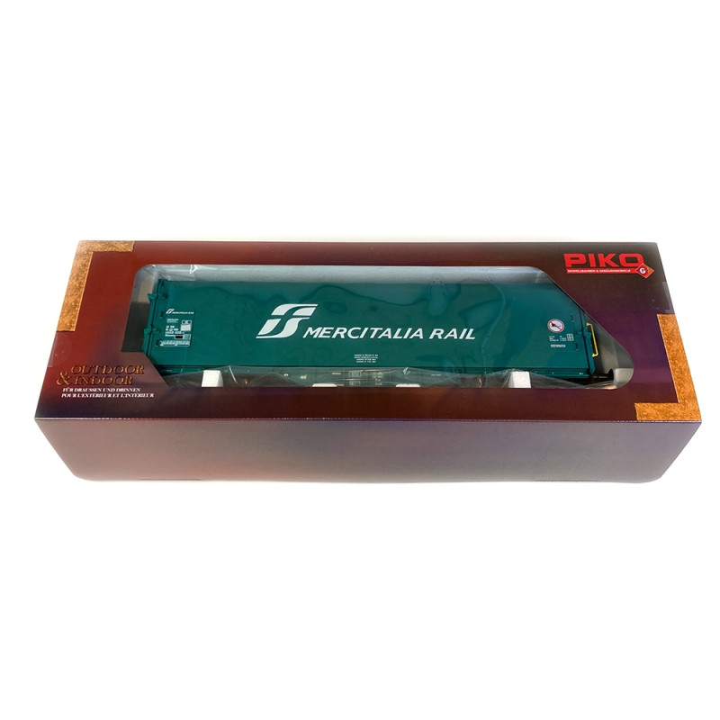 Wagon bâché à bogie Mercitalia Rail Ep VI - G 1/22.5 - PIKO 37746