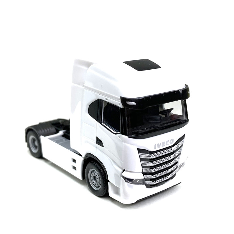 Iveco Tracteur S-Way Blanc -HO 1/87-HERPA 313445