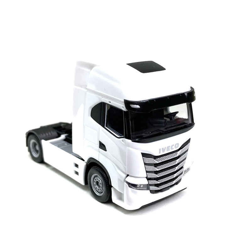 Iveco Tracteur S-Way Blanc -HO 1/87-HERPA 313445