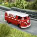 Volkswagen T1b AVIA rouge -HO 1/87-BREKINA 32735