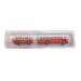 Bus Jelcz 043 Blanc/Rouge + Remorque-HO-1/87-Starline Models 58263