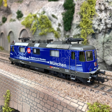 Locomotive Re 421 394-8 SBB Ep VI digital son 3R -HO 1/87-ROCO 79408