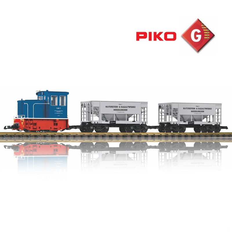 Coffret Train Industriel GE-25Ton - G 1/22.5 - PIKO 37151