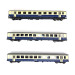 3 voitures EW I, 1xA + 2xB BLS, Ep IV et V -HO 1/87- PIKO 96793