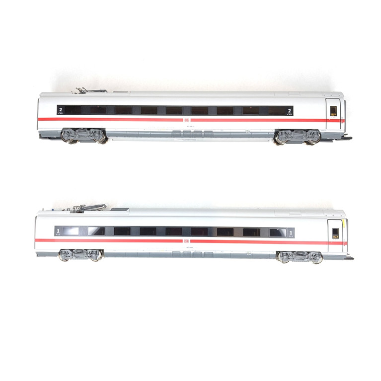 2 voitures intermédiaires ICE 3 classe 407 (Set 1), DB Ep VI - HO 1/87 - ROCO 72096