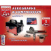 Coffret aéro double action, compresseur + Ultra Cleaner - PRINCE AUGUST AE01+