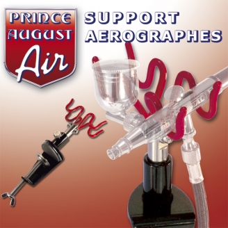 Support pour deux aérographes  - PRINCE AUGUST AAG10