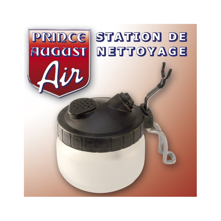 Station de nettoyage pour aérographe  - PRINCE AUGUST AAG20