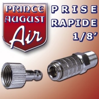 Prise Rapide 1/8′ - PRINCE AUGUST AAG50