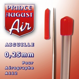 AIGUILLE & BUSE 0,5mm Pour Aerographe A011  Prince August AA025