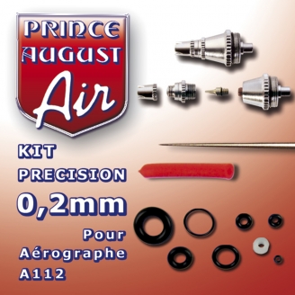 Kit de précision 0.2 pour Aérographe A112 - PRINCE AUGUST AA122
