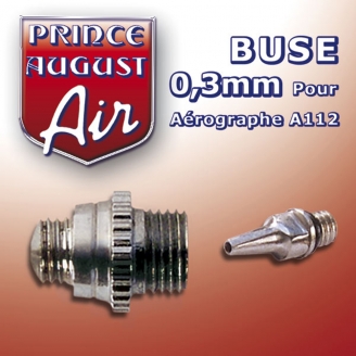 Buse 0.3 mm pour Aérographe A112 - PRINCE AUGUST AA113