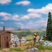 Mini-diorama Montagnes - HO 1/87 - FALLER 180051