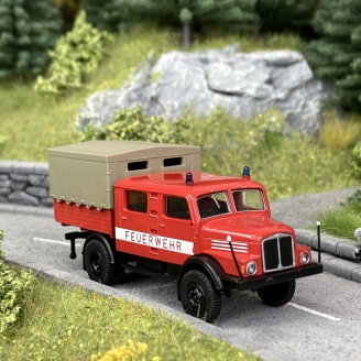Camion IFA S 4000-1 Pompiers-HO 1/87-BREKINA 71764