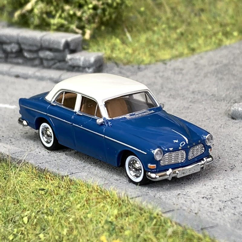 Volvo Amazon Bleu / Blanc -HO 1/87-BREKINA 29239