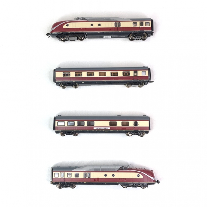 Unité multiple diesel classe 601, DB Ep IV- N 1/160 - FLEISCHMANN 741005