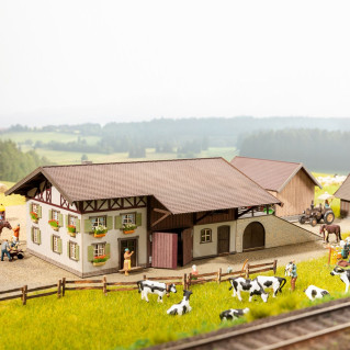 Grande Ferme - Laser Cut -HO 1/87-NOCH 66714