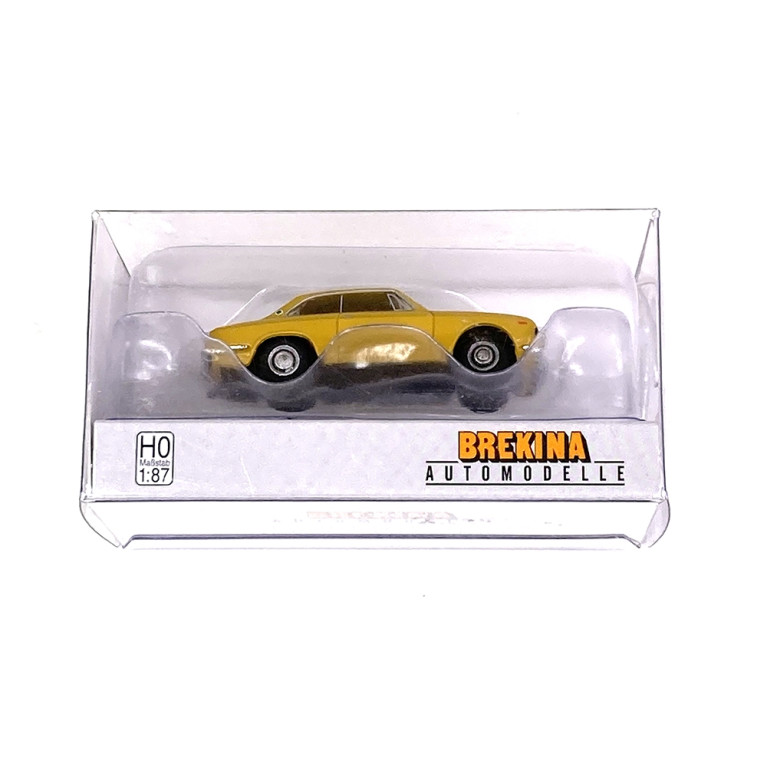 Alfa Roméo Giulia Sprint GT Jaune Foncé -HO 1/87-BREKINA 29751