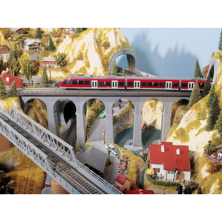 Plateau Grand aménagement « Silvretta »-HO-1/87- NOCH 80100