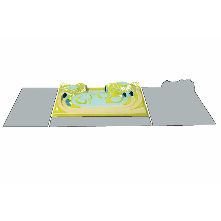 Grand Diorama Plateau "Rosenheim" 160 x 100 cm-HO 1/87-NOCH 81600
