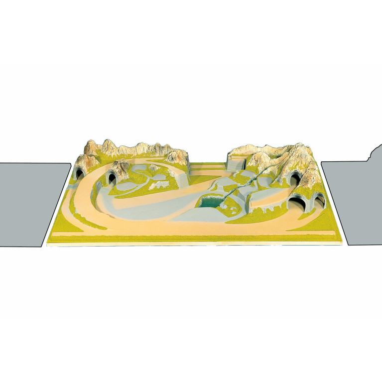 Grand Diorama Plateau "Mittenwald" 200 x 120 cm-HO 1/87-NOCH 81610