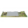 Grand Diorama Plateau tournant 70 x 120 cm-HO 1/87-NOCH 81950