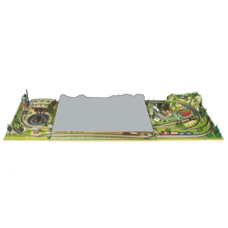 Diorama Extension avant 200 x 20 cm-HO 1/87-NOCH 81980