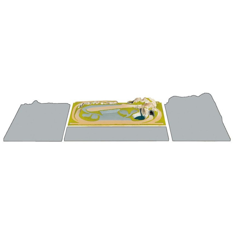 Diorama Plateau "Traunstein" 125 x 69 cm-N Z-NOCH 84810