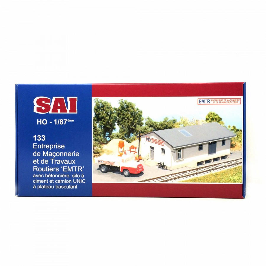 Entreprise de maçonnerie HO SAI 133 modelisme ferroviaire  neuf