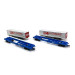 Wagons-poches TRW Sdkmms + Semi H.Essers (x2) Ep VI - MINITRIX 18711 - N 1/160