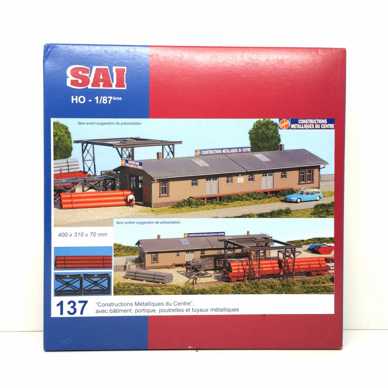 Construction métallique HO SAI 137 modelisme ferroviaire  neuf