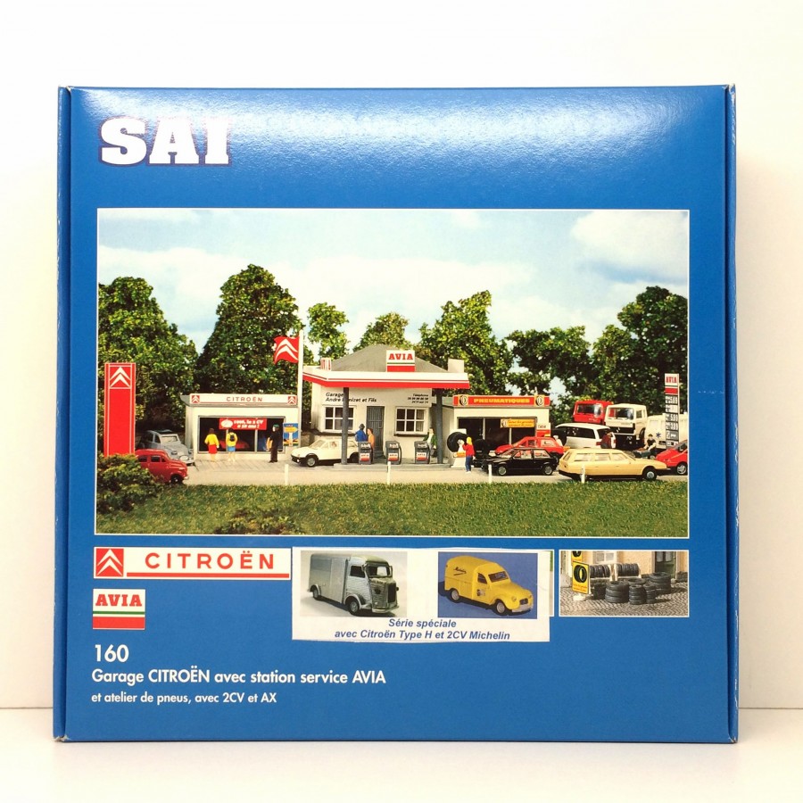 Garage Citroen HO SAI 160 modelisme ferroviaire  neuf